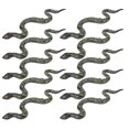 thumbnail image 3 of 10 Uds. Serpientes inflables de juguete, serpiente aterradora para jardín, granja, natación, accesorio de Fiesta EN LA Piscina, 3 of 5