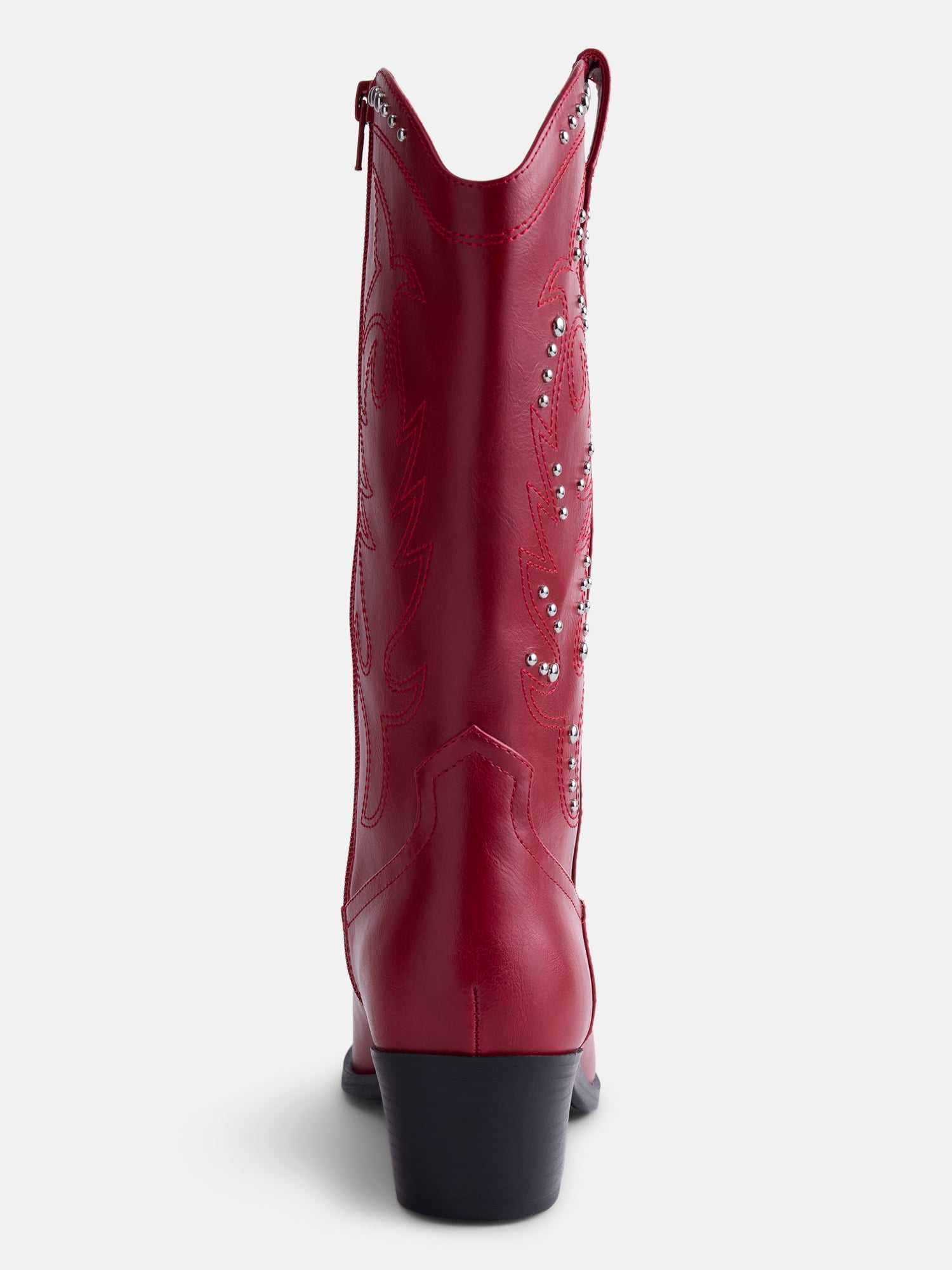 No Boundaries Women's Studded Cowboy Boots
