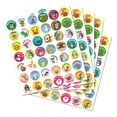 thumbnail image 3 of 420 Pcs Autocollants de Récompense Ronds Autocollants Animaux Dessin Animé Autocollants Incitatifs pour Enfants, 3 of 5