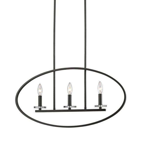 14.25 in. Three Light Pendant