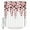 White Red, variant on Small Stall Shower Curtain 36x72 Inch Narrow Half Size Gray Eucalyptus Leaves Bath Curtains Bathroom Decor Watercolor Floral Leaf Plants Waterproof Fabric Shower Curtain Set with Hooks 36 Inch