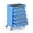 5-Drawer blue, variant on 7-Drawer Tool Chest, Rolling Tool Cart with Wheels, Large Capacity Tool Storage Cabinet with Keyed Locking, Tool Organizer Box for Garage, Workshop, Warehouse -Black / Red / Blue