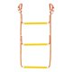 thumbnail image 5 of Escalera de cuerda marina portátil estable práctica resistente mosquetón escalones antideslizantes para 3 escalones 85x35cm, 5 of 9