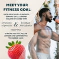 thumbnail image 3 of Myprotein Clear Whey Isolate Protein Powder, 1.9 lb (35 porciones) fresa, 20 g de proteína por porción, mezcla de bebida con sabor natural, bebida diaria para un rendimiento superior, 3 of 4