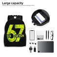 thumbnail image 2 of 6 7 Six Seven Backpack Fashion Travel Backpack Laptop Backpack 16ch Simple Backpack, 2 of 8