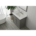 thumbnail image 4 of Design Element Milano 36" Solid Birch Hardwood Single Vanity in Grey, 4 of 13