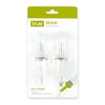 thumbnail image 6 of True Liquor Pourers with Caps, Pourer Spouts for Wine Vinegar Oil, Set of 2, 6 of 6