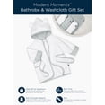 thumbnail image 5 of Modern Moments By Gerber Baby Boy or Girl Unisex Bathrobe & Washcloth Infant Gift Set, 5-Piece, Gray, 5 of 14
