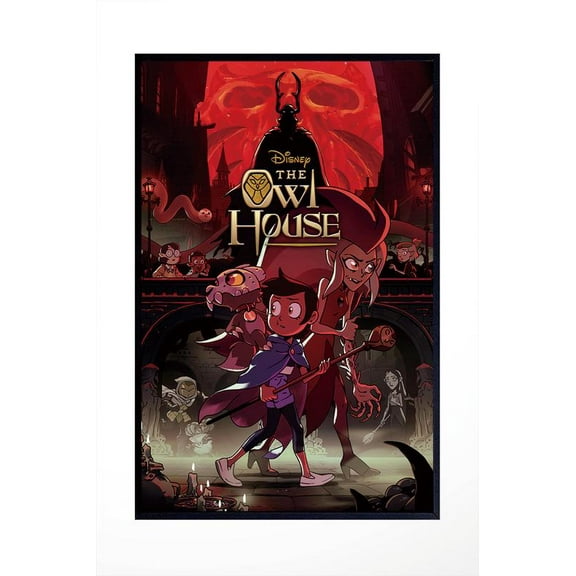 The Owl House Art Poster and Wall Art Living Room Posters Bedroom Painting, Modern Family Bedroom Decor Posters Gift 12 x 18 inch(30cm x 46cm) Frameless