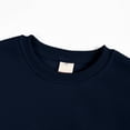thumbnail image 6 of Emitonse Infant and Toddler Girl Long Sleeve T-Shirts Girls/Boys/Kids Long Sleeve T Shirts Crewneck Basic Long Sleeve Tee Shirts Navy,Size 3-4 Years, 6 of 8