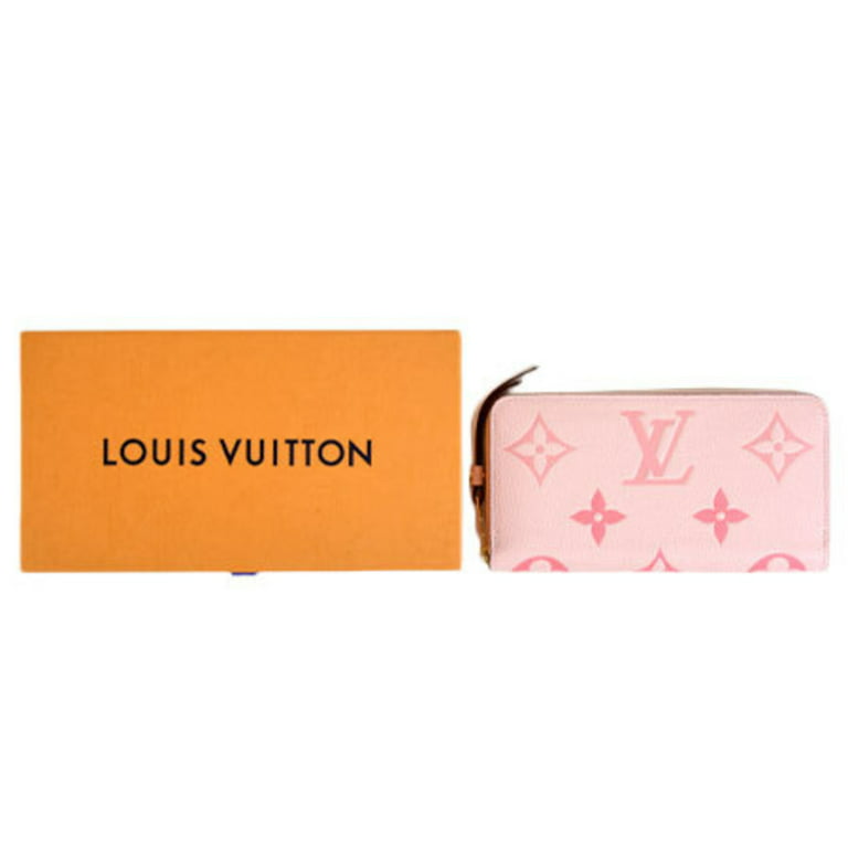 Louis Vuitton, Bags, Louis Vuitton Amplant By The Pool Zippy Round Long  Wallet Orange Leather