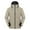 Khaki, variant on Xzbqbs Jacket for Men Waterproof Lightweight Hooded Jacket Fashion Insulated Outdoor Raincoat Softshell Jacket for Hiking Travel