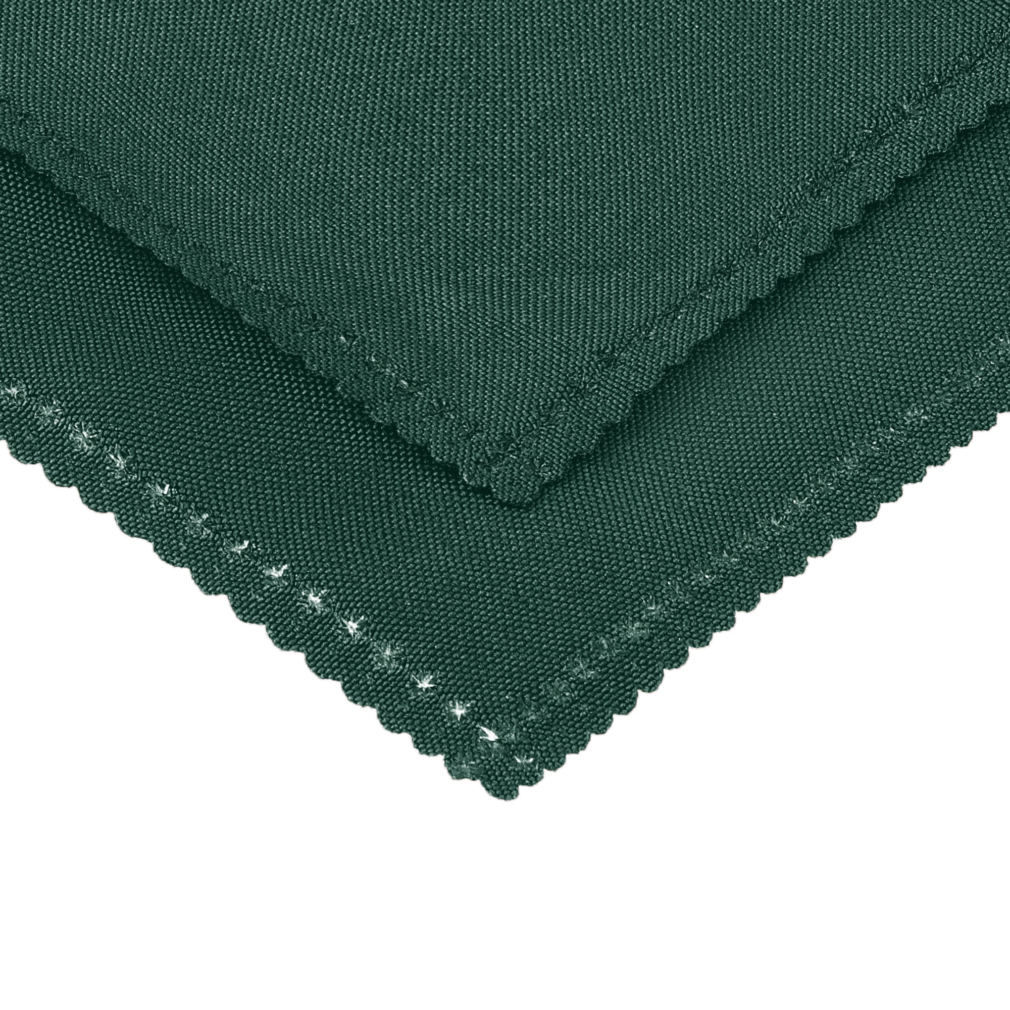Unique Bargains 12 Pack Sateen Great Napkins for Party Wedding Restaurant Cocktail Banquet Green