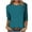 Green, variant on Aofany Womens Tops Oversized T-Shirts Short Sleeve Crew Neck Solid Color Basic Shirt Fall Going Out Tops Tee