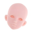 thumbnail image 1 of 1 Pieza de Cabeza Femenina de Muñeca Esculpe Partes de Cuerpo de Muñeca Articuladas SM SunniMix bjd girl doll head sculpt, 1 of 8
