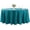 Peacock Blue, variant on 90 inch Round Tablecloth Washable Polyester Table Cloth Decorative Table Cover for Wedding Party Dining Banquet(90 inch,Emerald)