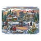 thumbnail image 3 of Lienzo DIY Punto Cruz Obra Arte 14CT Sello Kit Costura (F771 Snow House), 3 of 7