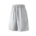 thumbnail image 5 of Besolor Mens Plus Size Running Shorts Drawstring Elastic Waisted Casual Loose Outdoor Athletic Track Shorts with Pockets(3X-Large,Gray), 5 of 6