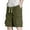 Army Green, variant on JIUKE Men's Cargo Shorts Casual Summer Tennis Workout Shorts Loose Fitted Solid Hiking Beach Shorts with Pockets