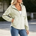 thumbnail image 4 of Neewe Light Weight Zip Up Sun Hoodie Women, Light Summer Jacket Women Long Sleeve for Fishing Hiking, 4 of 5