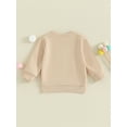 thumbnail image 3 of Big Little Sister Matching Outfit Toddler Baby Girl Big SIS Pullover Sweatshirt Infant LIL SIS Romper Fall Spring Clothes, 3 of 7