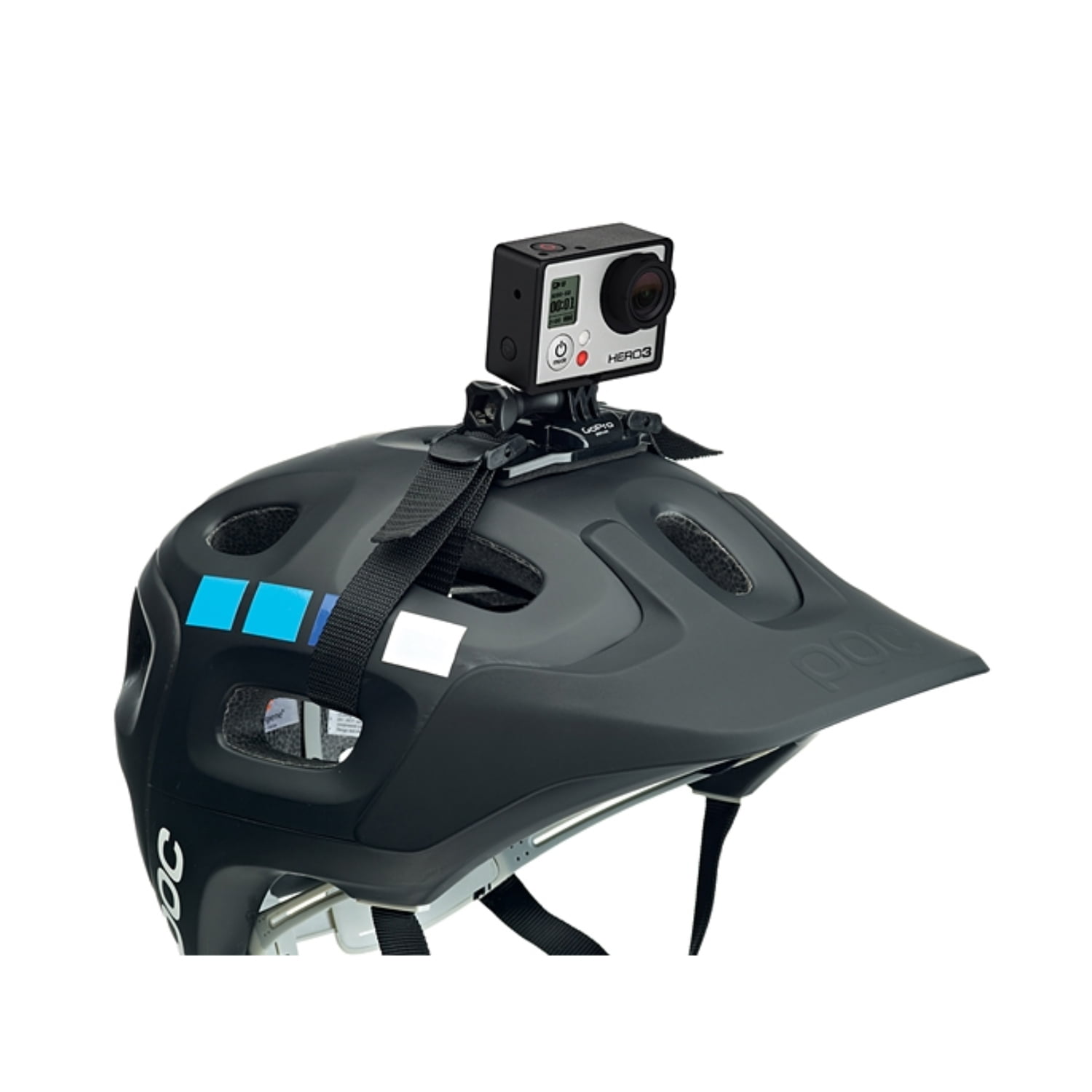 gopro vented helmet mount