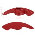 thumbnail image 2 of Pair Aluminum Alloy Red Steering Wheel Shift Paddle Shifter Extension Cover for VW Tiguan Scirocco Golf 6 GTI Touareg, 2 of 5