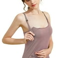 thumbnail image 2 of Womens Nursing Maternity Cami (Built in Bra) Sleep Bra for Breastfeeding, 2 of 9