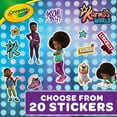 thumbnail image 6 of Crayola Karma's World Coloring Book with Stickers, 96 Pgs, Gifts for Kids, 6 of 7