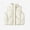 White, variant on Big Kids Quilted Vest with Soft Lining Wind Resistant Shell Winter Layer Size 3T