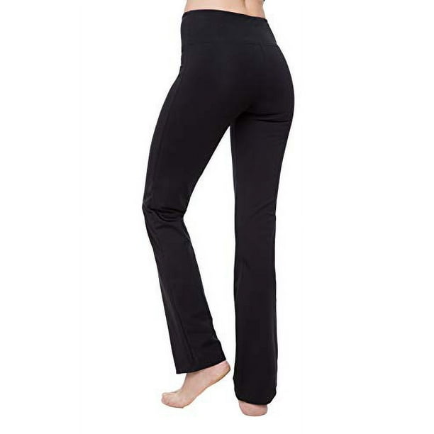 Nirlon Straight Leg Yoga Pants - Straight Leg Yoga Pants for Women
