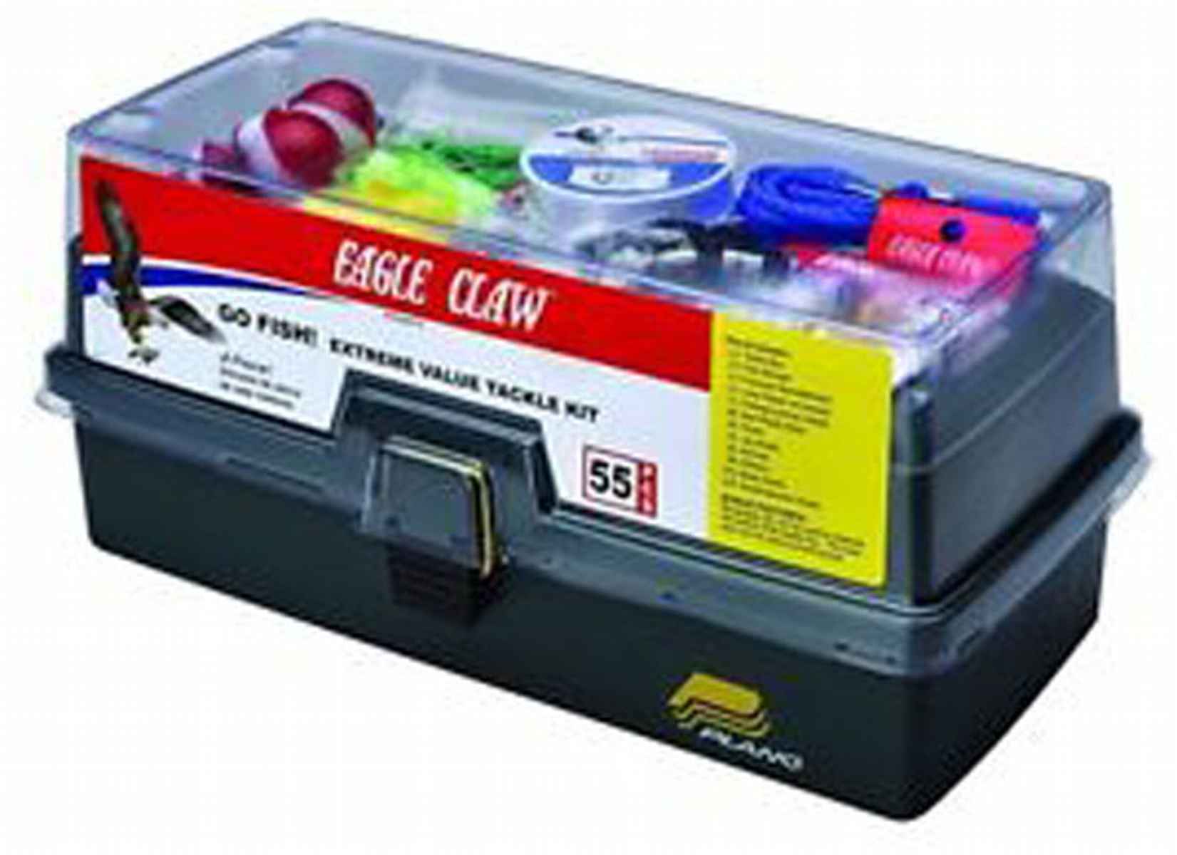 complete fishing tackle box kit