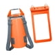thumbnail image 4 of Mochila con bolsa seca impermeable, bolsa de almacenamiento impermeable con bolsa para teléfono, mantiene el equipo seco para mochilero, piragüismo y Naranja, 4 of 8