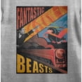 thumbnail image 5 of Fantastic Beasts Secrets Of Dumbledore Poster Art Crew Neck Short Sleeve Gray Heather Women's T-shirt-Medium, 5 of 5