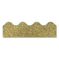 thumbnail image 4 of Sparkle and Shine Gold Glitter Scalloped Bulletin Board Borders (Other), 4 of 4