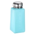 thumbnail image 3 of Uxcell Solvent Alcohol Dispenser 250ml(8.5oz) Push Down Liquid Dispenser Pump with Stainless Steel Lid, Blue, 3 of 6
