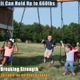 thumbnail image 3 of Paquete de 2 cadenas colgantes con 4 mosquetones, 66 kg de capacidad, 3 of 7