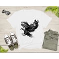 thumbnail image 2 of American Bald Eagle Bird Gift for Men Women Kids Boys Girls Youth T-Shirt Cool Bald Eagle Lover Gift T Shirt for Teens Graphic Tshirt, 2 of 7