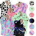 thumbnail image 4 of Blanket Oversized Adults Heavy Sherpa Fleece Plush Cosy Warm  One Big Size Fits, 4 of 5