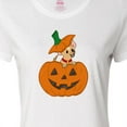 thumbnail image 4 of Inktastic Halloween Chihuahua Pumpkin Women's T-Shirt, 4 of 5