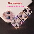 thumbnail image 2 of Protector De Cámara De Metal De Diamante De Lujo Compatible Con iPhone 11 12 13 14 Pro Max mini Brillante De Diamantes De Imitación Gao Jiahui unisex, 2 of 2