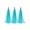 Blue, variant on BLUEWING Fishing Teaser Lure 3pcs Mylar Flash Duster Skirt Lure Mylar Teaser Skirt Bucktail Teaser Tail Trolling Skirt for Saltwater Fishing Blue
