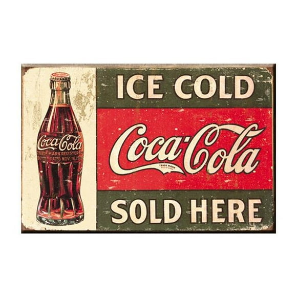 Coca-Cola 46851 Aimant Logo Glacé Coca-Cola