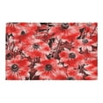 thumbnail image 2 of CADecor wonderful sparkling Floral Non-Slip Bath Rug Bath Mat Rug Doormat 30x18 inches, 2 of 3