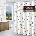 thumbnail image 2 of Floral Shower Curtain Liner, Shower Liner, Plastic Waterproof Shower Curtains with Grommet Holes 60"W x 72"L (Pack of 1), 2 of 6