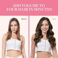 thumbnail image 5 of Extensiones de cabello con clip, cabello humano real, extensiones de cabello humano Remy con clip para mujeres, cabello, 5 of 5