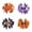 Multicolor A, variant on Noothes Halloween Hair Bows 4 Pack, Ribbon Hair Clips Halloween Bow Clips Set Spooky Hair Accessories for Girls Halloween Party Hair Clips for Women
