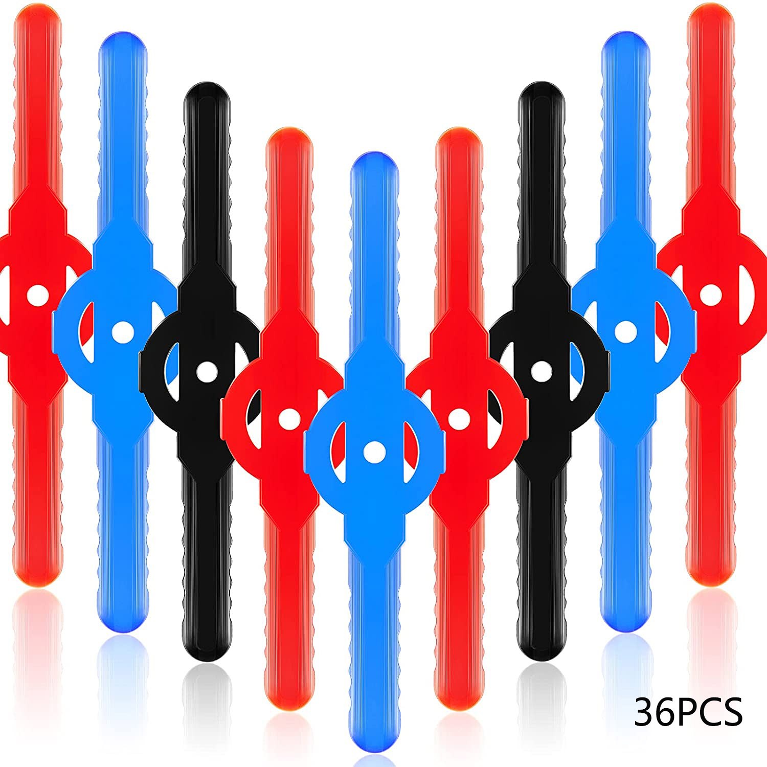 QXKE 36 Pieces String Trimmer Head Blades Replace Plastic Cutter Blade