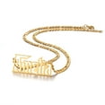 thumbnail image 3 of Custom Name Necklace Personalized Initial Necklaces,Gold, 3 of 3