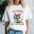 thumbnail image 3 of I Survived 67 Days of School, Black Cat Meme, Funny Teacher School Shirt, Back to School Tshirt, Classroom Humor Tee, Teacher Student Gift, 3 of 5